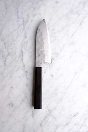 Daruma Hamono VG XEOS Ebony - 140 mm Ko Santoku