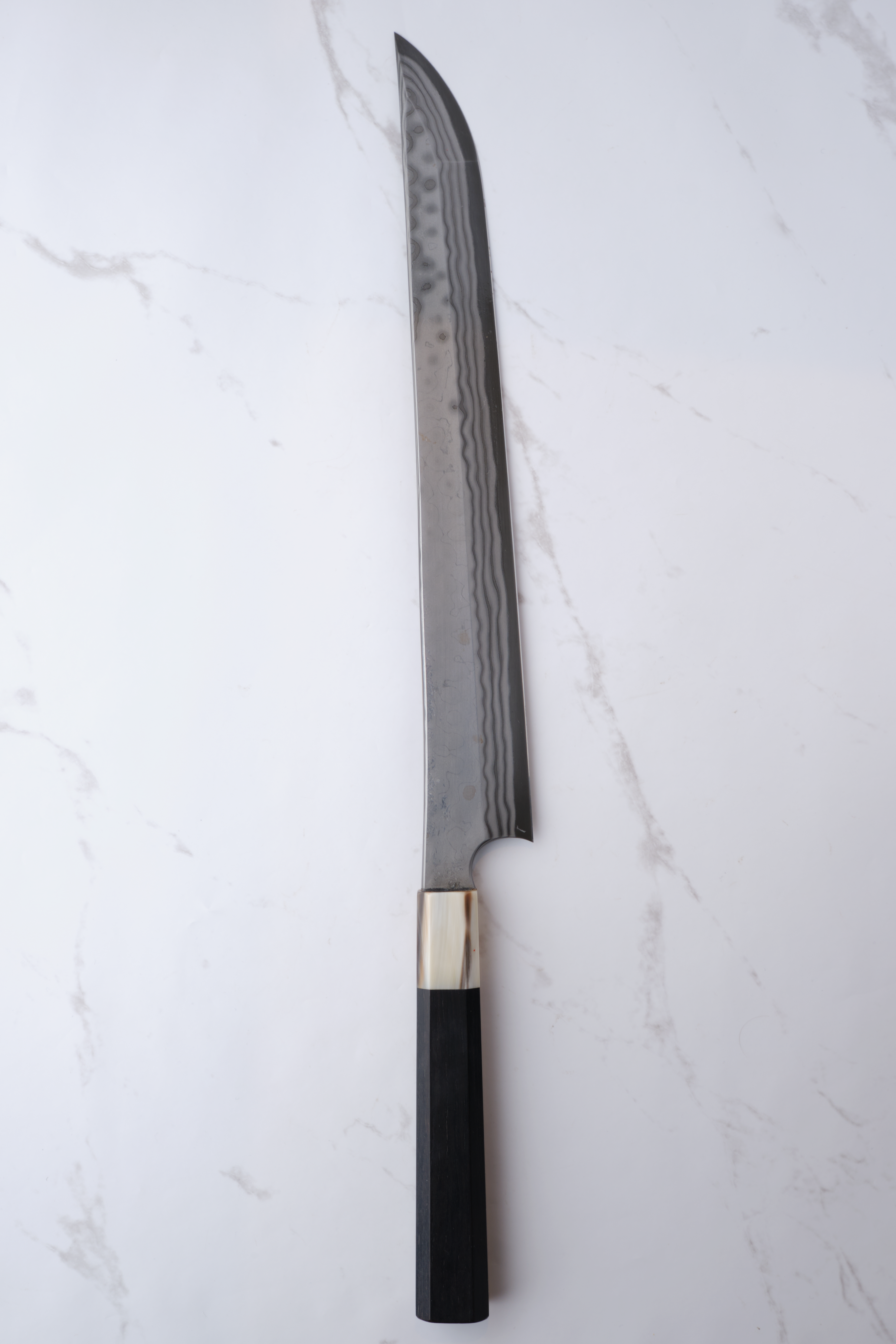 Nigara Hamono Hand Laminated 300mm Sakimaru Yanagiba - Blue #2