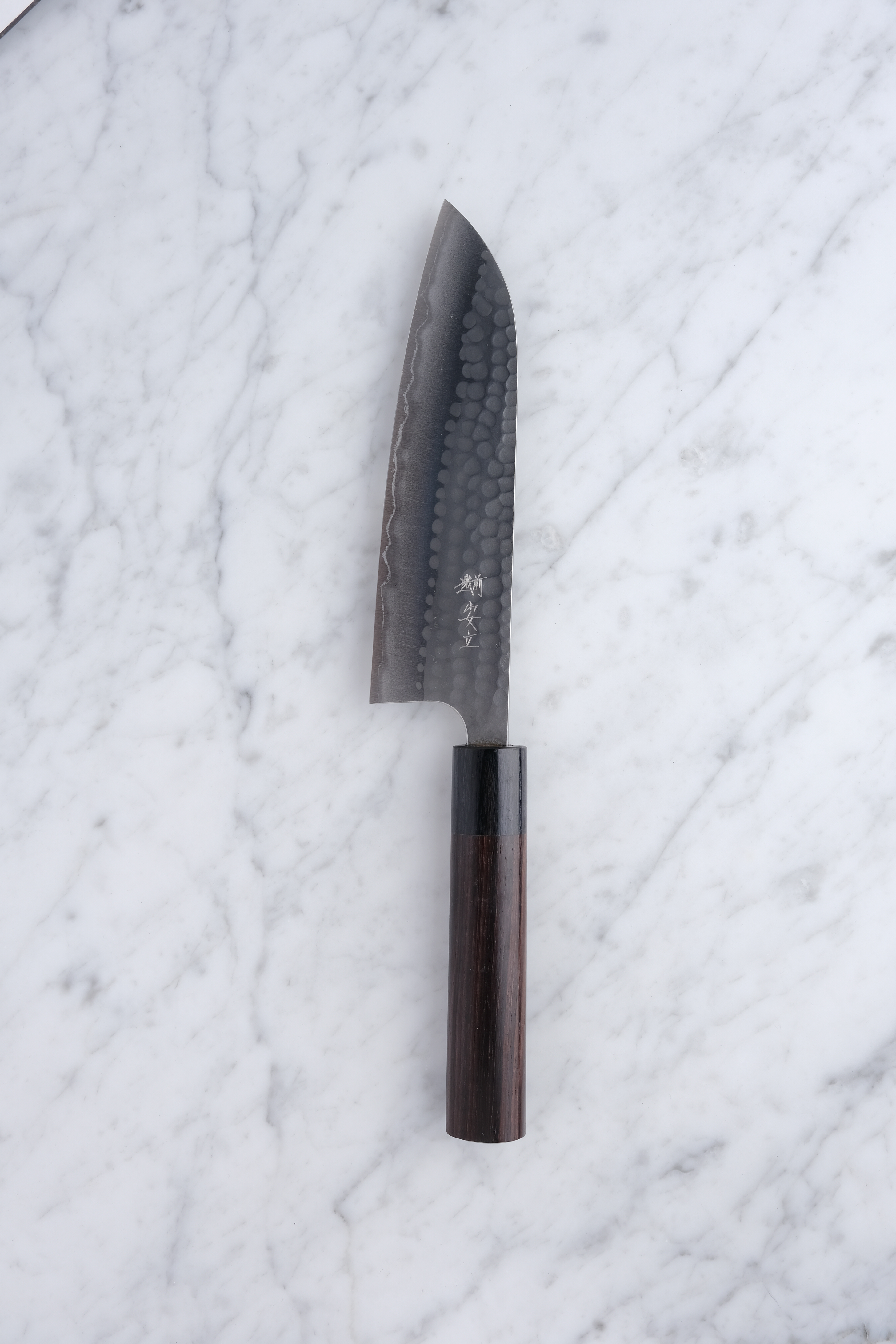 Anryu Tsushime 180mm. santoku blue #2