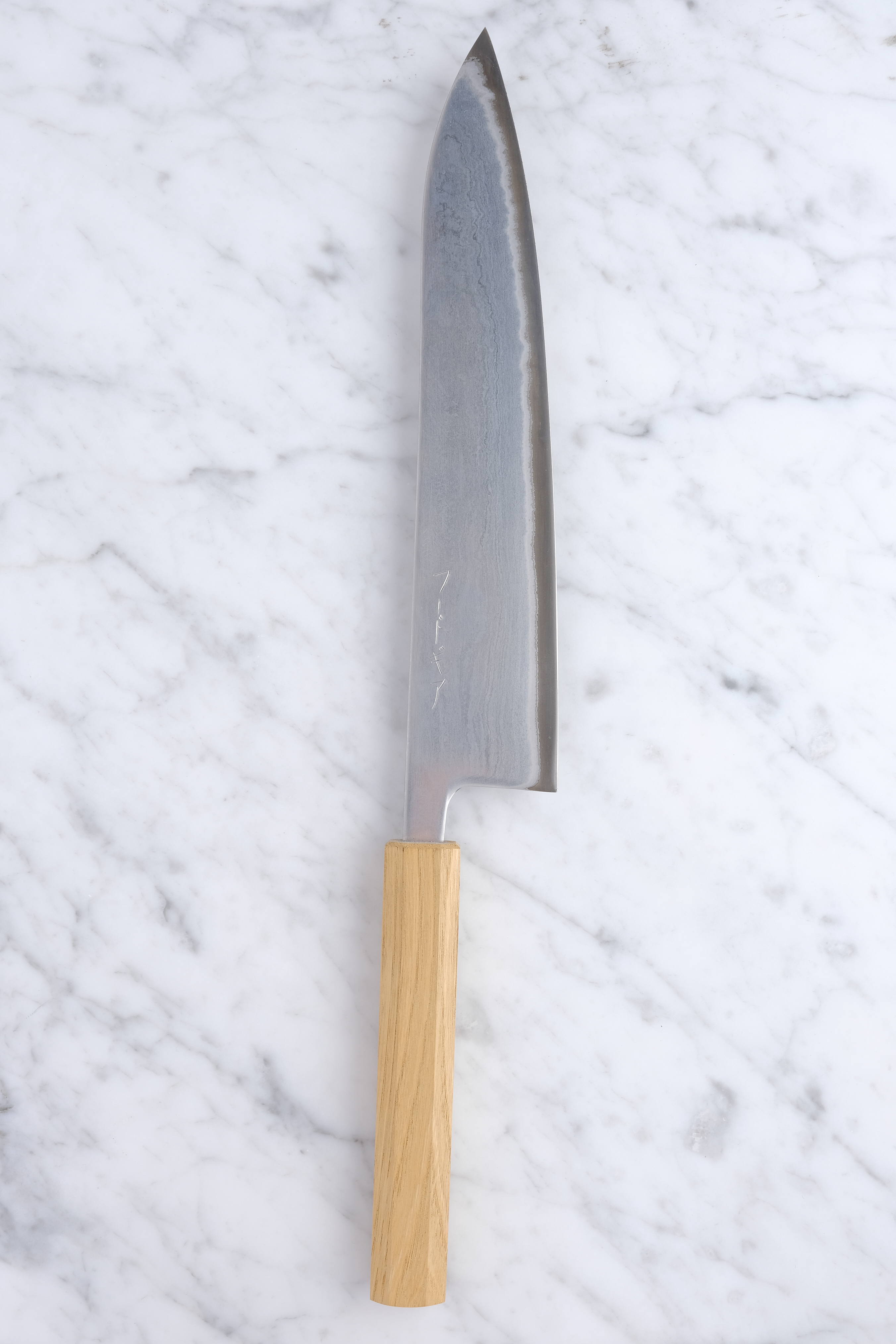 Foodgear Hamono 240mm White #1 Gyuto - Khii Chestnut