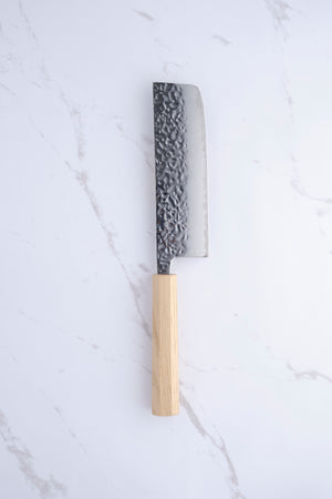 Foodgear Hamono AUS-10 Chestnut - 180 mm Nakiri
