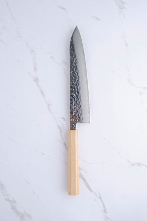 Foodgear Hamono AUS-10 Chestnut - 210 mm Gyuto