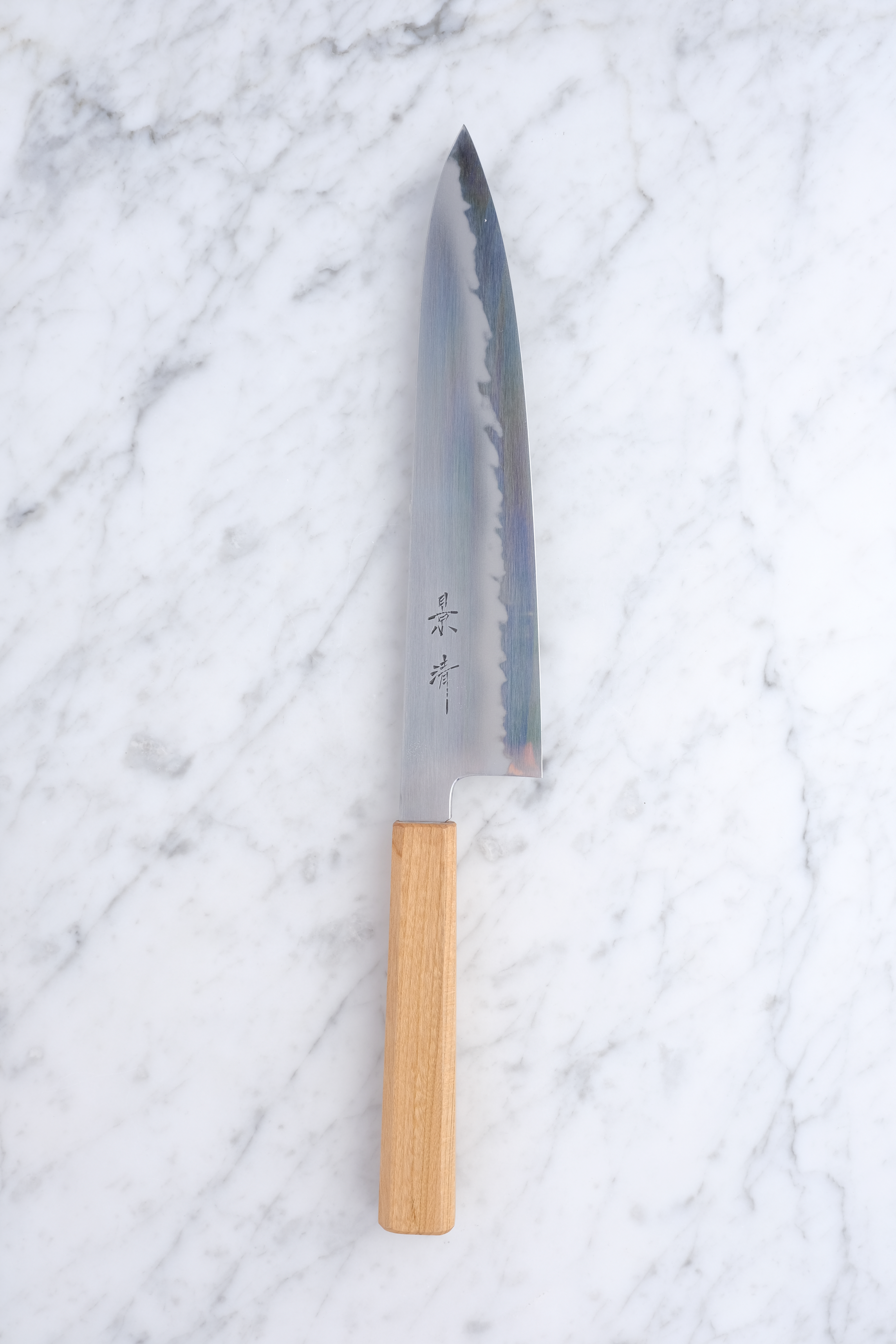 Kagekiyo - White #2 240 mm Gyuto - Sakura handle