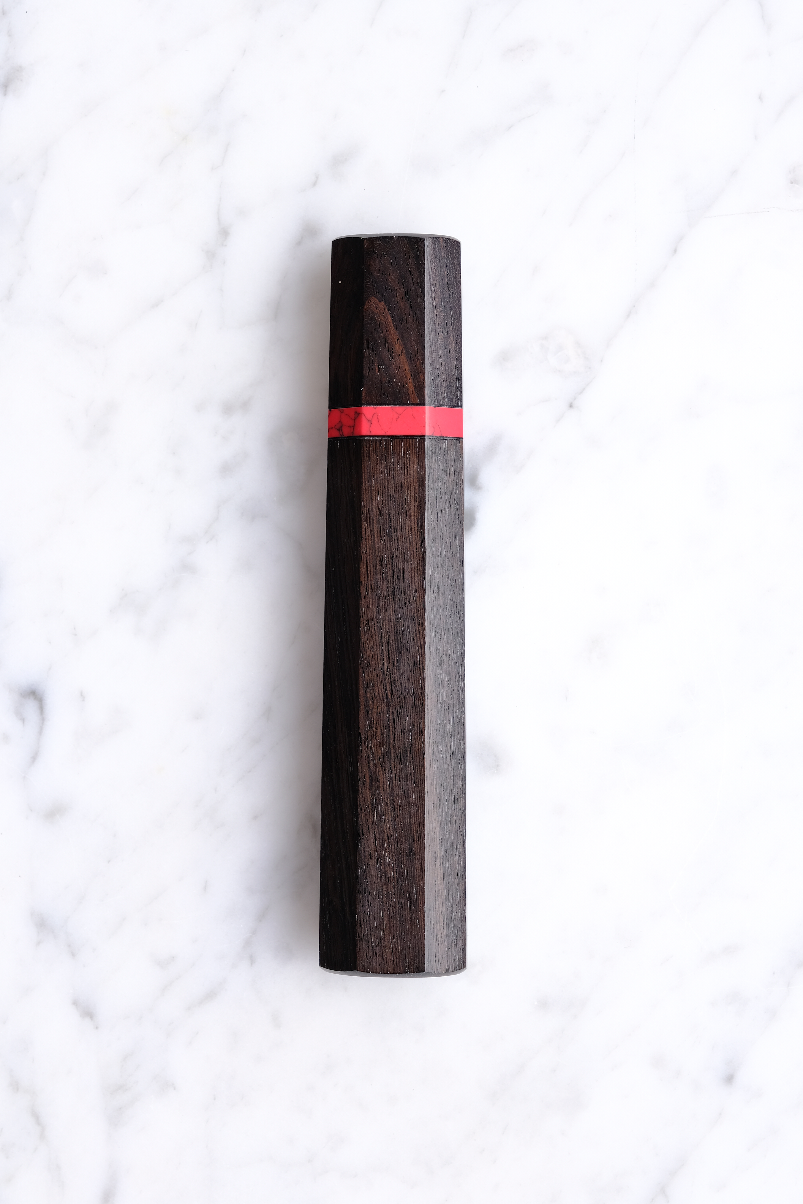 Handle – Ebony and Red Ring – Medium