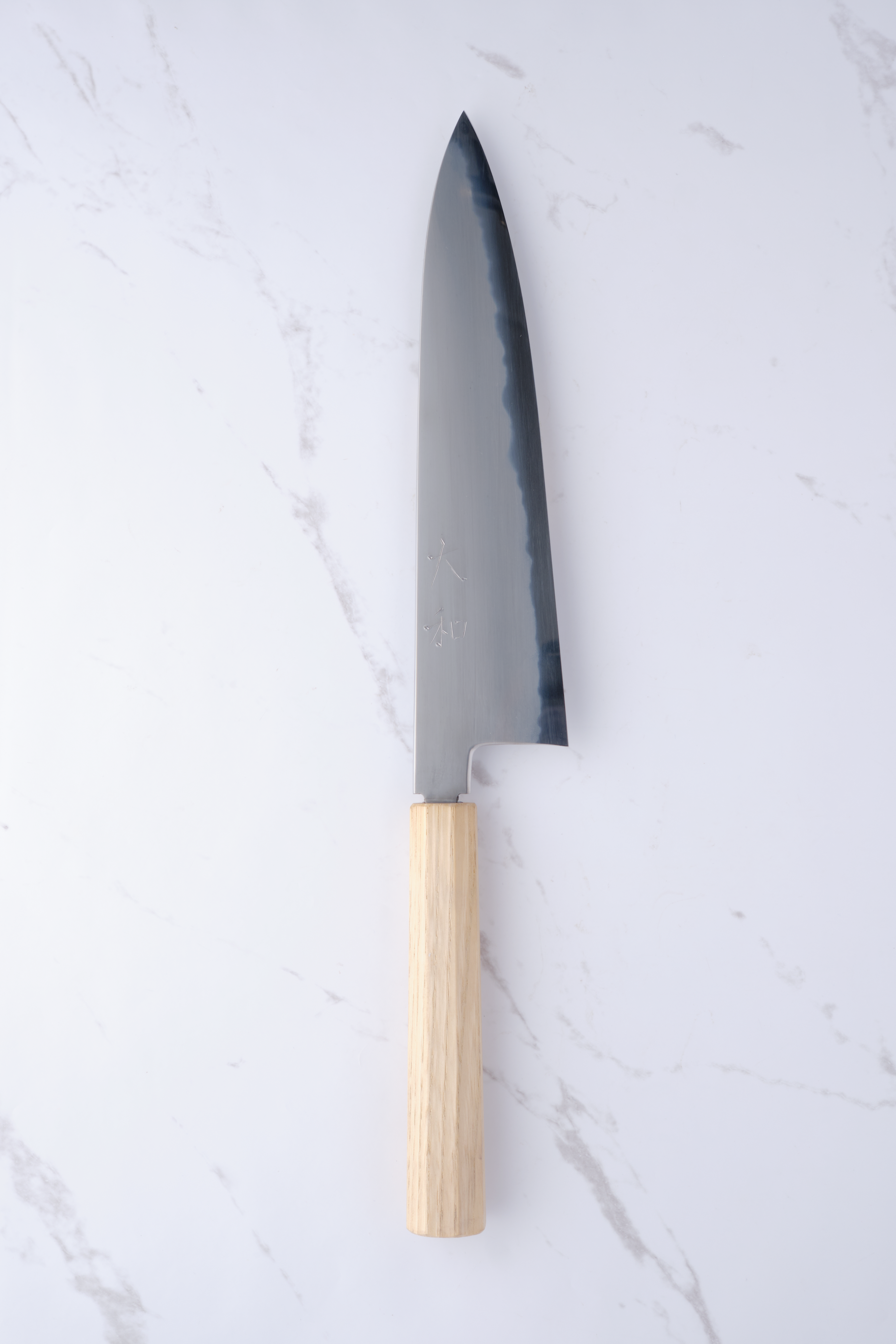 Yamato 'Oboro' White #2 Chestnut - 210 mm Gyuto