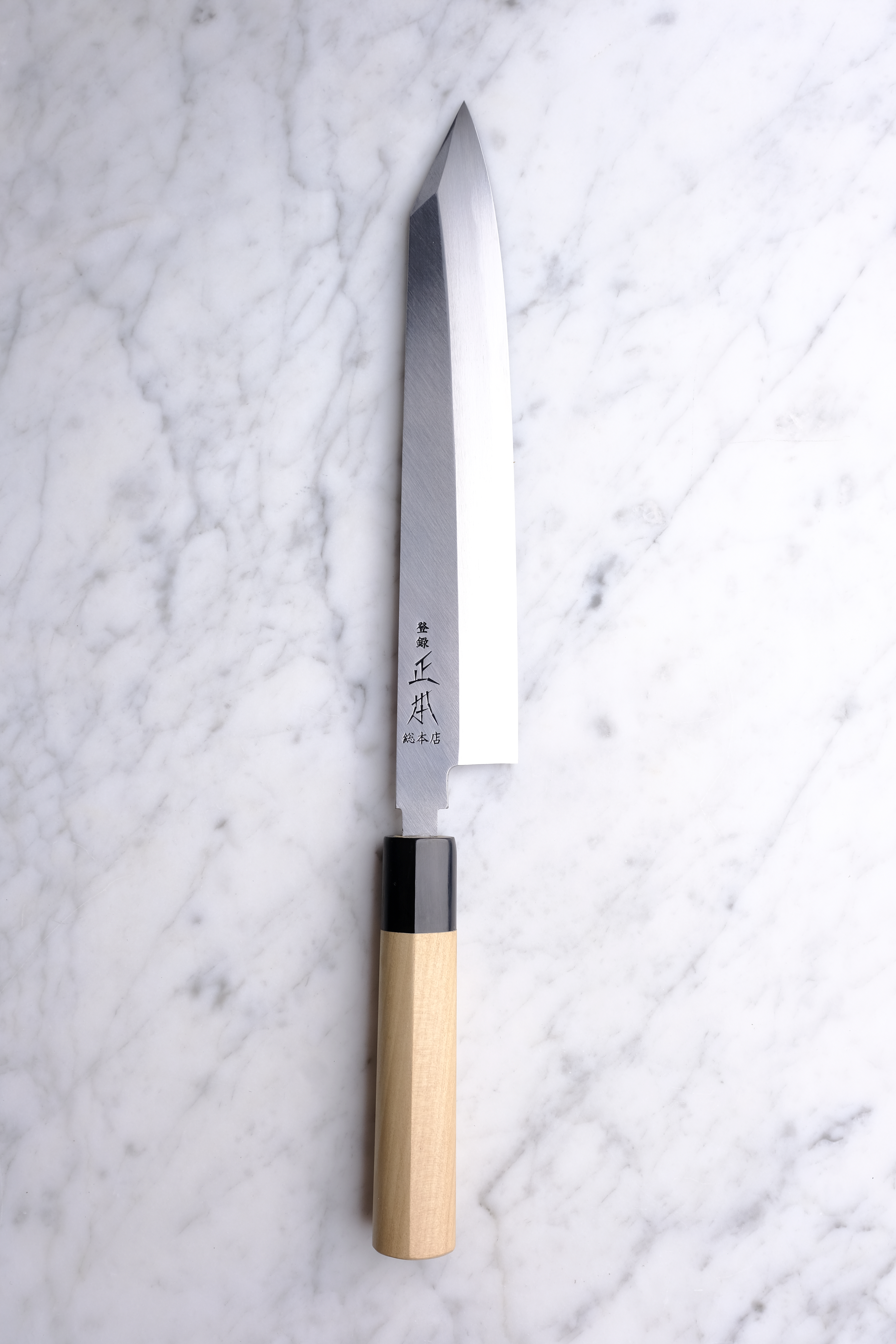 Masamoto Sohonten KS Shirogami #2 - 240 mm Kataba Kiritsuke