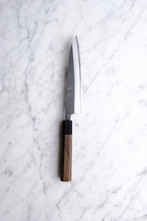Hatsukokoro Kurokaze Shirogami #2 - 150 mm Petty