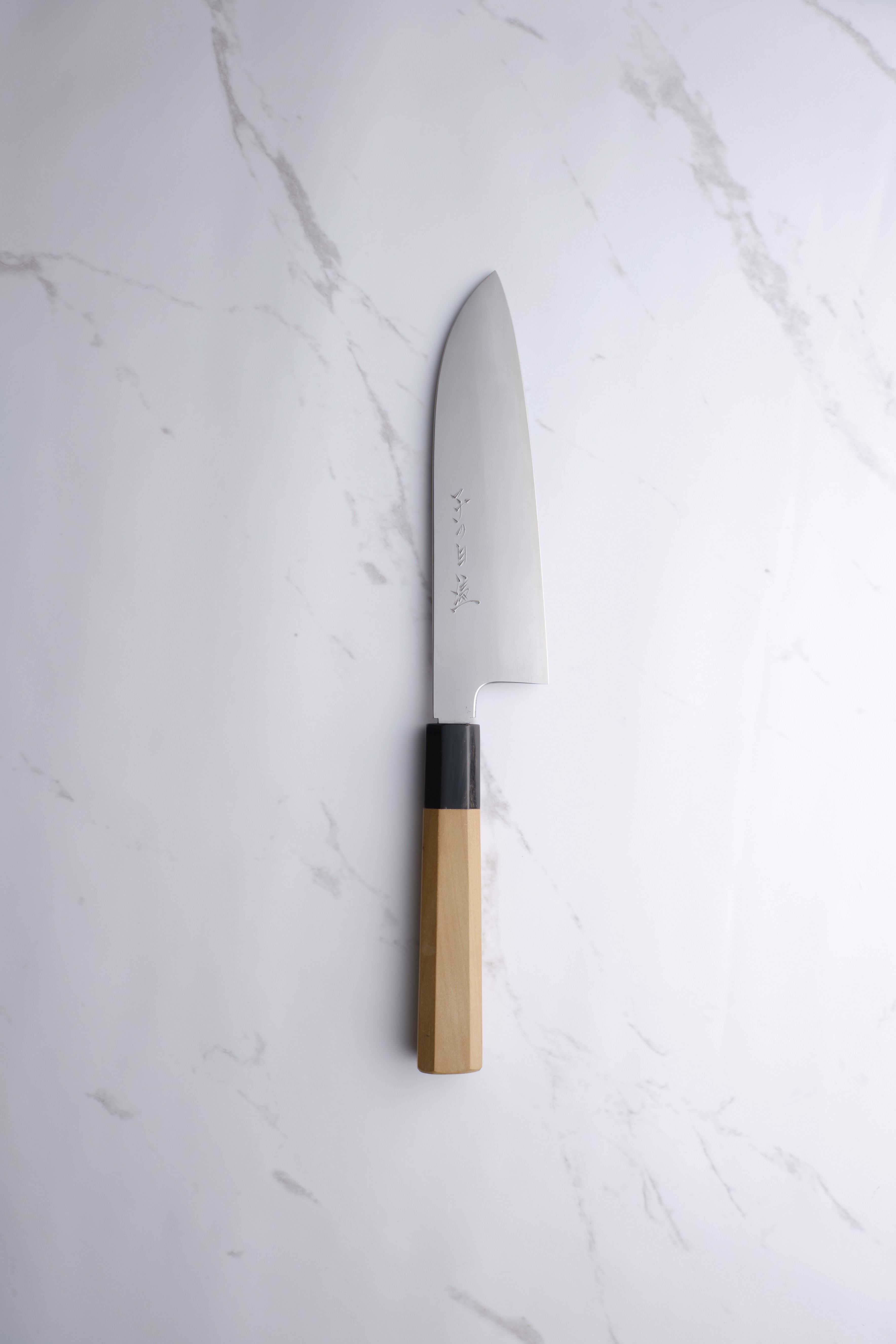 Nenohi White #3 Santoku 180 mm